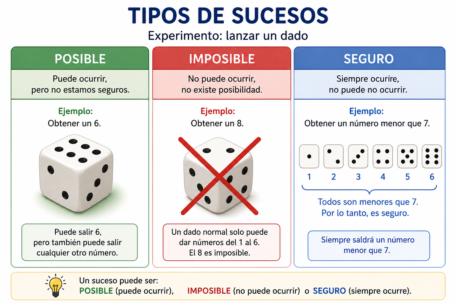 Tipos de sucesos